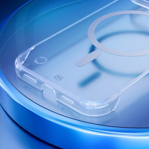 3mk Just20g MagCase iPhone 15 Plus:lle - Läpinäkyvä