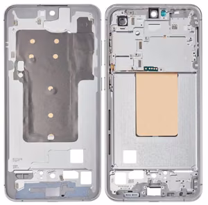 Keskikehys Samsung S721 S24 FE 5G valkoinen sininen/harmaa/minttu/keltainen sivupainikkeineen alkuperäinen (käytetty Grade A)