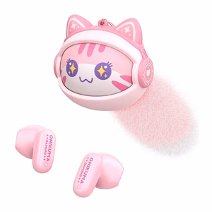 TWS ONIUKMA TX603 headphones (pink)