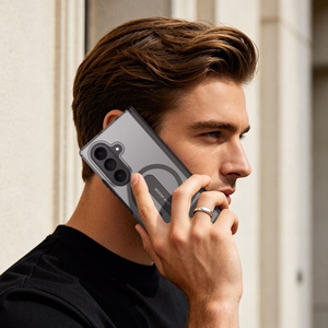 Dux Ducis Kind -suojakuori laitteelle Samsung Galaxy Z Fold 8 Ultra / Z Fold 7, tuella, MagSafe-yhteensopiva – musta