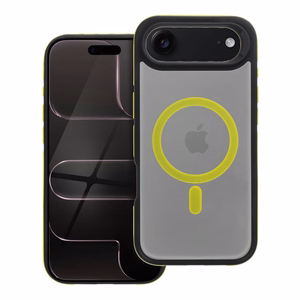 Suojakuori iPhone 17 AIR -lle Neo MagSafe-yhteensopiva keltainen