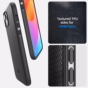 Spigen Mag Armor MagSafe Suojakuori iPhone 15:lle - Matta Musta