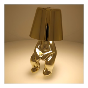 Pöytälamppu yöpöydälle GOLD MAN Art Deco istuva (versio 2) MLTL