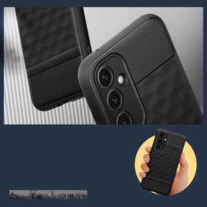 Caseology PARALLAX Suojakuori SAMSUNG S23 FE:lle mattamusta