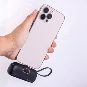 Forever mini varavirtalähde MTB-100 22,5W 5000 mAh USB C musta