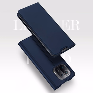 DUX DUCIS Skin Pro Kirjahylly tyyppi tapauksessa Xiaomi Mi 11 Pro vaaleanpunainen