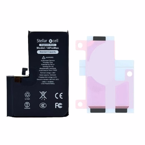 StellarXcell Diagnostic -akku Apple iPhone 14 Pro Max -puhelimeen, 4330 mAh (vakiokapasiteetti + laadukas BMS-kopio)