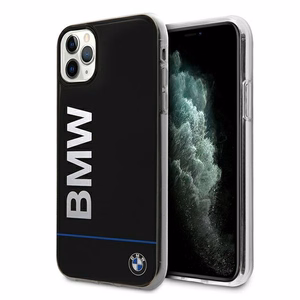 BMW Signature painettu logo iPhone kotelo iPhone 11 Pro - musta