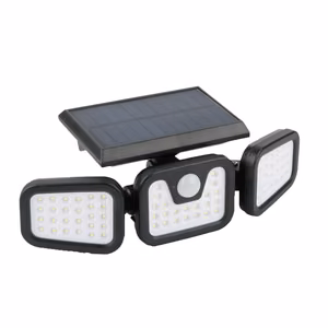 Aurinkokäyttöinen LED-valaisin Forever Light SUNARI FLS-03, 74 × SMD, PIR, 8 W, 600 lm, 6000 K, 2400 mAh Li-Ion