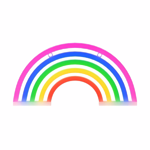 Neon LED valo RAINBOW 5 väriä FLNE14X Forever Light