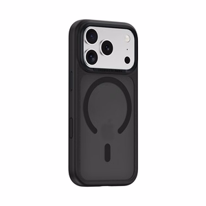 Benks Magnetic Mist Case -suojakuori metallikehyksellä (K069) Iphone 17 Pro:lle, musta (kameran ohjauspainike)