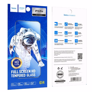 HOCO HD 5D Guardian shield suojalasi (10-in-1-pakkaus) iPhone 16 Pro / 17 / 17 Pro (musta) (G14)