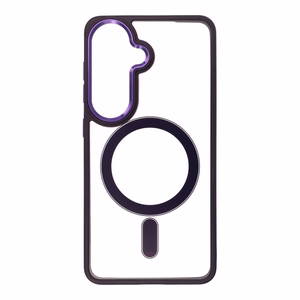 Suojakuori Samsung S26:lle Color Edge Mag Cover yhteensopiva MagSafe violetti