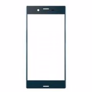 Ulkonäytön lasi, yhteensopiva Sony Xperia XZ F8332:n kanssa, musta HQ