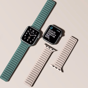 Magnetic Strap Magneettinen Hihna Ranneke Apple Watch 38/40mm - sininen