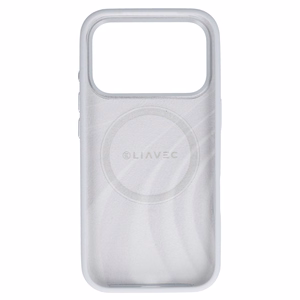 Liavec Silky -suojakuori metallisella kamerakehyksellä mallille iPhone 18 Pro/17 Pro, harmaa