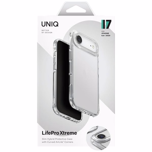 Uniq Lifepro Xtreme Suojakuori iPhone 17 Air:lle - Läpinäkyvä