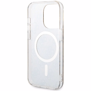 Guess IML 4G MagSafe suojakuori iPhone 15 Pro:lle - ruskea