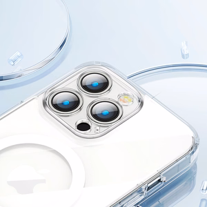 Joyroom 14D Magneettinen kotelo Magneettinen kotelo iPhone 14 Plus Yhteensopiva MagSafe läpinäkyvä (JR-14D7)