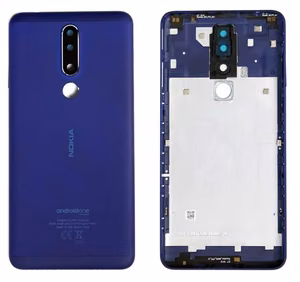 Takakansi Nokia 3.1 Plus sininen alkuperäinen (käytetty Grade C)