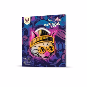 Neon ART LED CAT DREAMER moniväri FLA04 Forever Light