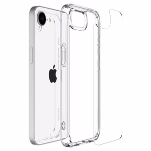 Spigen Ultra Hybrid suojakuori iPhone 16e:lle - kirkas läpinäkyvä