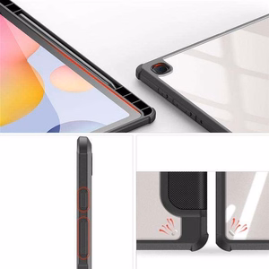 Dux Ducis TOBY -suojakuori kynälokerolla Samsung Tab S6 Lite P610/P613/P615/P619 musta