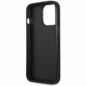 Guess GUHCP14XPSATLG iPhone 14 Pro Max 6.7 "hopea / hopea kovakotelo SaffianoTriangle Logo SaffianoTriangle Logo