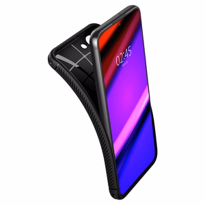 Spigen Rugged Armor kotelo Samsung Galaxy S22 - Matta musta