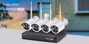 Kruger&Matz Connect C200 Tuya Wi-Fi-valvontasarja