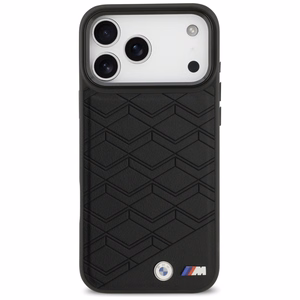BMW M Shape Logo MagSafe Suojakuori iPhone 17 Pro Max:lle - Musta