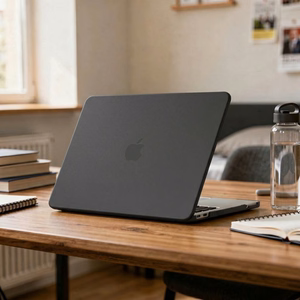 Tech-Protect SmartShell -suojakuori MacBook Neo 13" 2026:lle - musta