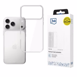 Suojakuori 3mk Clear Case 1,2mm Apple iPhone 17 Pro Max