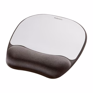Fellowes Silver Streak memory foam mouse pad 9175801