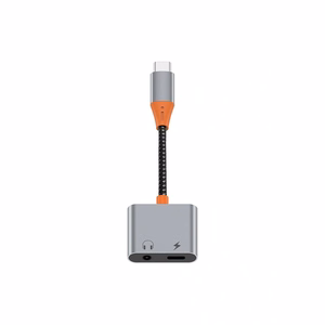 WiWU - Ääniadapteri LT10 Type C - Type C + 3.5mm