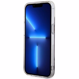 Guess GUHMP14SHTMRSU iPhone 14 6.1 violetti/violetti suojakuori Golden Marble MagSafe