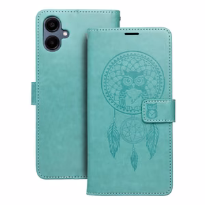 MEZZO Book Suojakuori Samsung A06:lle dreamcatcher vihreä