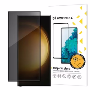 Wozinsky Privacy Glass karkaistu yksityisyyslasi Anti-spy-suodattimella Samsung Galaxy S24 Ultralle