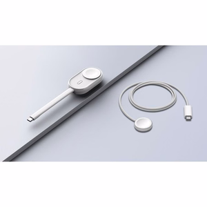 Ulkoinen akku Apple Watch:lle Veger (W0102) 1200 mAh Pomme valkoinen