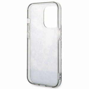 Guess GUHCP14LHGPLHG iPhone 14 Pro 6.1" harmaa/harmaa kovakotelo Porcelain Collection -mallisto