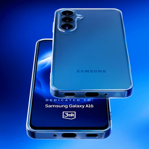 3mk Clear Case 1,2mm Suojakuori Samsung A165 A16 4G/A166 A16 5G:lle
