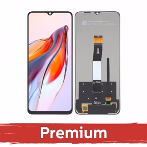 LCD-näyttö yhteensopiva Xiaomi Redmi 12C musta OEM