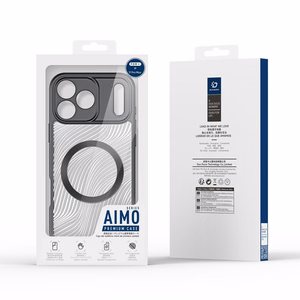 Dux Ducis AIMO MAG MagSafe-yhteensopiva suojakuori iPhone 17 Pro Max musta