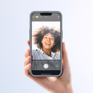 Joyroom 360 Full Case edessä ja takana kansi iPhone 13 Pro + karkaistua lasia näytönsuoja harmaa (JR-BP935 tranish)