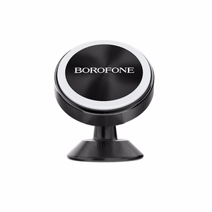 Yleinen autopuhelimen pidike Borofone BH5 Platinum, kojelautakiinnitys, musta