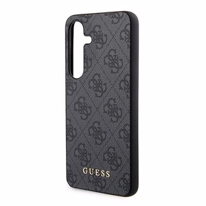 Guess Suojakuori Samsung Galaxy A35:lle GUOHCSA35G4GFGR (PU 4G Classic Metal Logo) musta