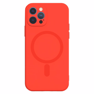 TEL PROTECT MagSilicone Case for Iphone 15 Red