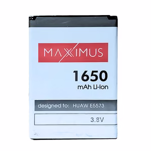 Akku MAXXIMUS HUAWEI E5573 LTE 4G 1650mAh modeemille HB434666RBC