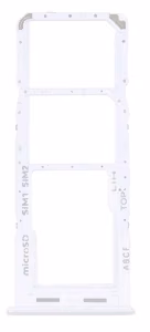 SIM card holder Samsung A236 A23 5G White original (service pack)