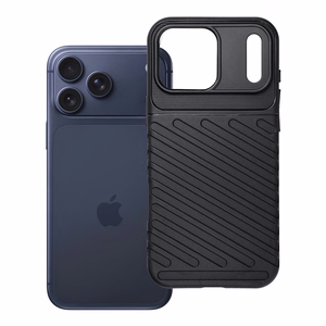 Thunder Suojakuori iPhone 17 PRO MAX:lle musta